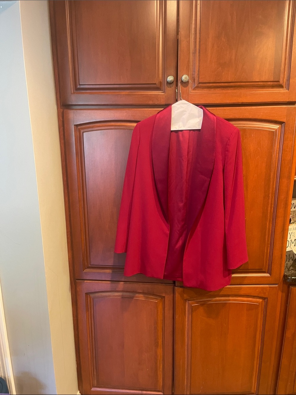 Alice + Olivia Fuchsia Open-Front Blazer